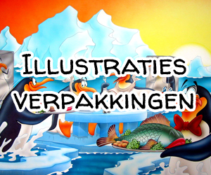 Illustraties-verpakkingen