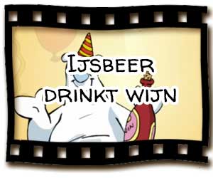 ijsbeer-drinkt-wijn