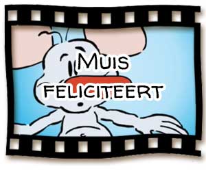 muis-feliciteert