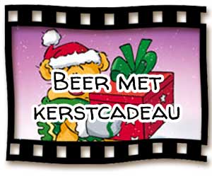 beer-met-kerstcadeau