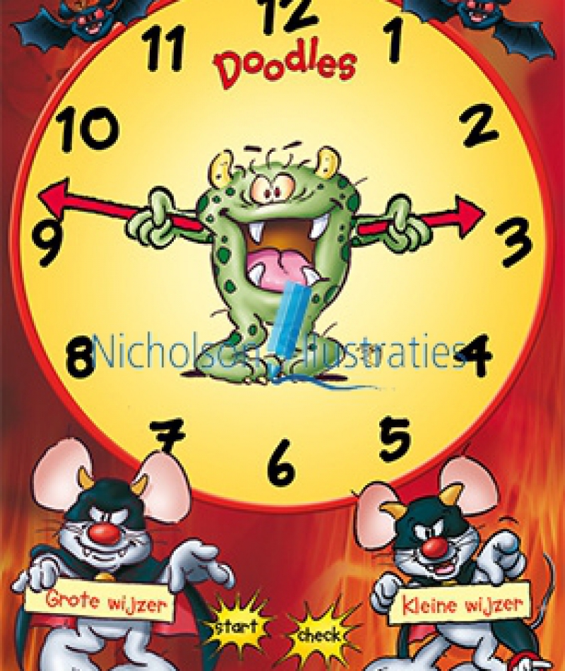 5-Doodles-clock-app-monster